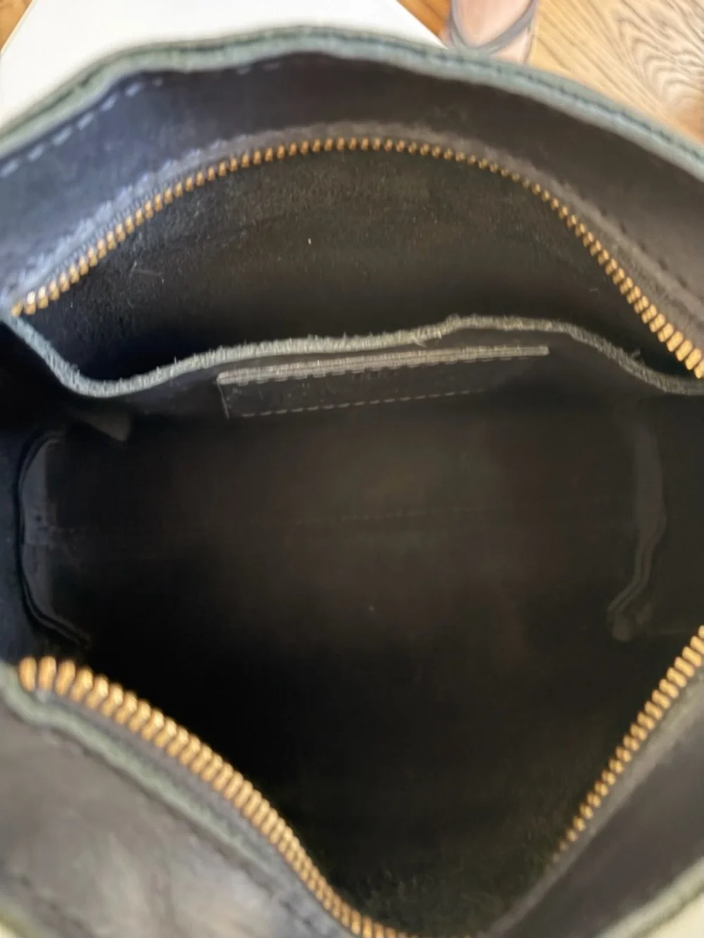 Portland Leather Triangle Shoulder Bag